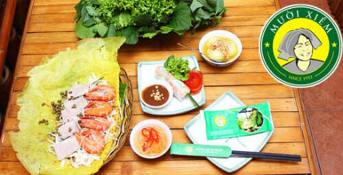 2. Bánh xèo ngon Mười Xiềm - Top 05 Địa Chỉ Quán Bánh Xèo Ngon Ở HCM 2. Bánh xèo ngon Mười Xiềm