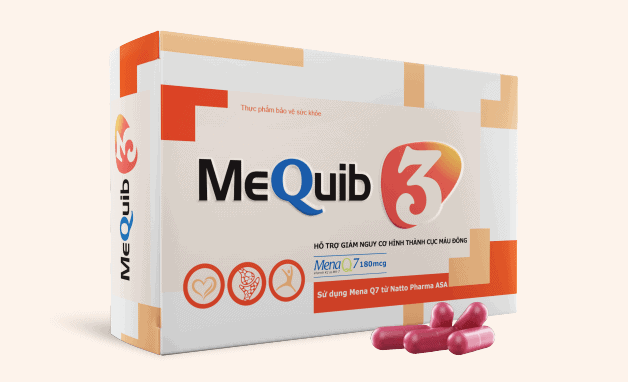 Sản Phẩm MenaQ7 - MeQuib 3 - Top 03 Sản Phẩm Có MenaQ7 (Vitamin K2 Mk7) Sản Phẩm MenaQ7 - MeQuib 3