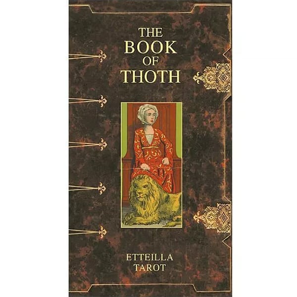 Book of Thoth – Etteilla Tarot - Top Bộ Bài Tarot Đẹp Hot Nhất Hiện Nay Book of Thoth – Etteilla Tarot