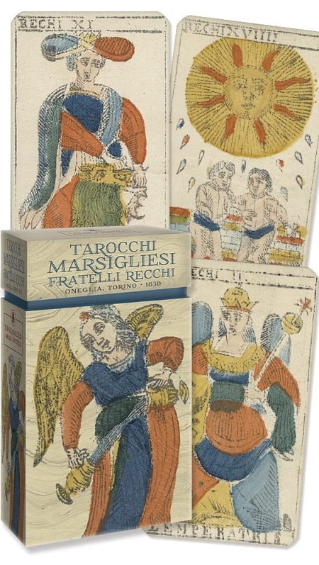 Bộ Tarocchi Marsigliesi Fratelli Recchi Dễ Đọc Không - Tarocchi Marsigliesi Fratelli Recchi (Limited Edition): Hoài Niệm Hệ Marseille Cổ Điển Bộ Tarocchi Marsigliesi Fratelli Recchi Dễ Đọc Không