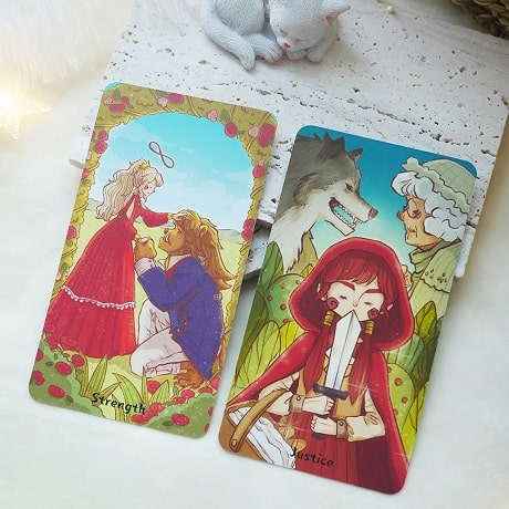 Sách hướng dẫn bộ Land of Stories Tarot - Land of Stories Tarot: Cánh Cổng Đến Thế Giới Cổ Tích Sách hướng dẫn bộ Land of Stories Tarot