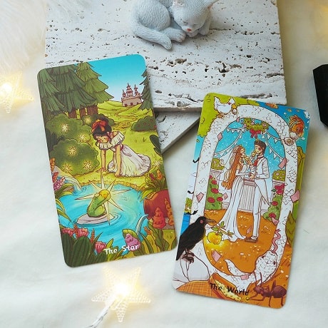 Bộ Land of Stories Tarot có dễ đọc như lời đồn - Land of Stories Tarot: Cánh Cổng Đến Thế Giới Cổ Tích Bộ Land of Stories Tarot có dễ đọc như lời đồn
