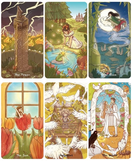 Cách thanh tẩy bộ Land of Stories Tarot - Land of Stories Tarot: Cánh Cổng Đến Thế Giới Cổ Tích Cách thanh tẩy bộ Land of Stories Tarot