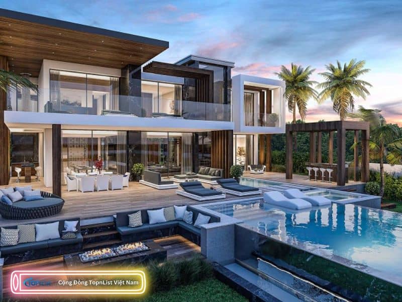 Lưu ý khi thiết kế nội thất villa biệt thự