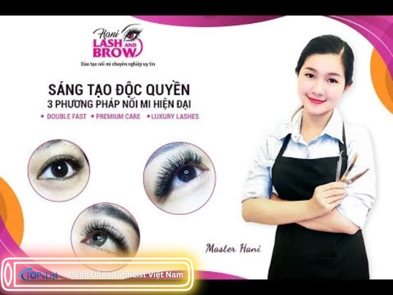 Học Nối Mi Tại Trường Hani Lash & Brow Quận Phú Nhuận