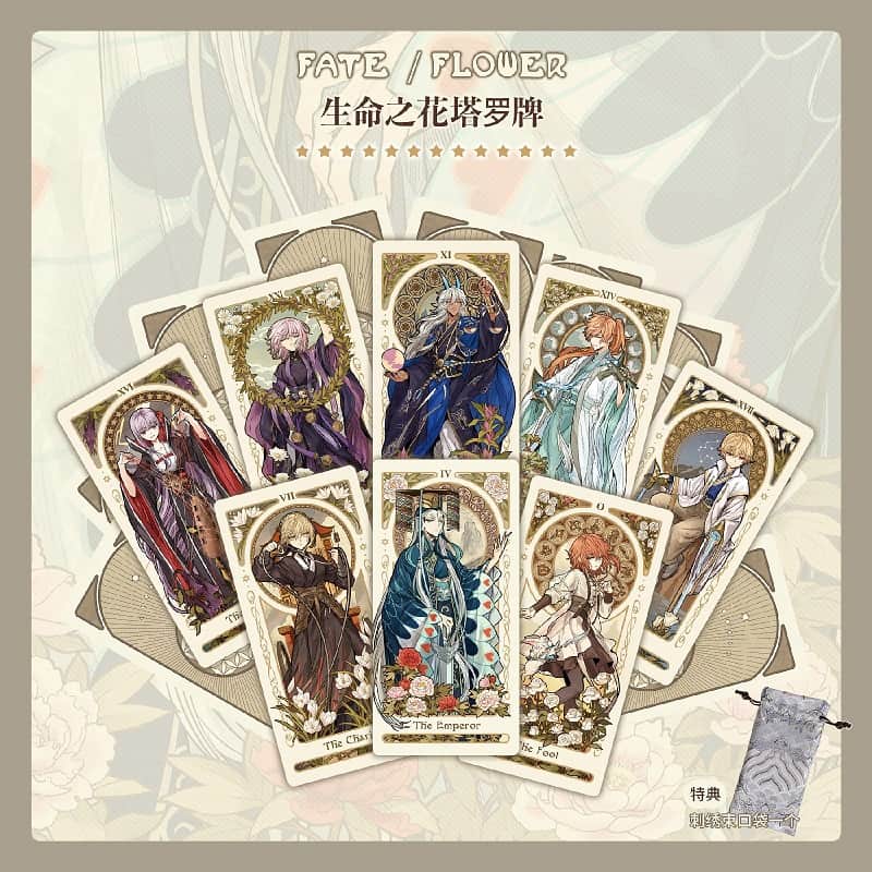 Review Bộ Bài Fate/Flower Tarot Chuẩn